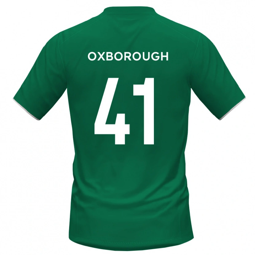 Danxen Męski Ewan Oxborough #41 Biało-Zielony Koszulka Bramkarska 2025/26