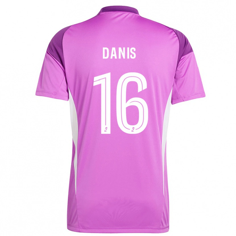 Danxen Męski Adrien Danis #16 Lawendowy Koszulka Bramkarska 2025/26