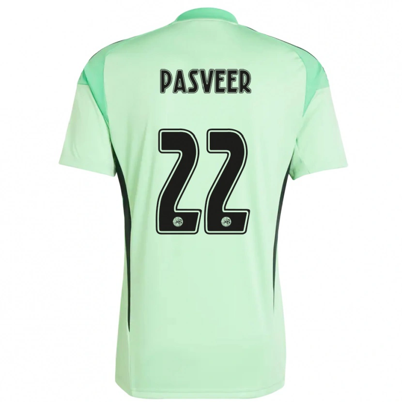 Danxen Męski Remko Pasveer #22 Jasnozielony Czarny Koszulka Bramkarska 2025/26