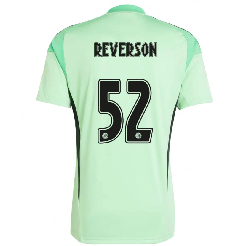 Danxen Męski Paul Reverson #52 Jasnozielony Czarny Koszulka Bramkarska 2025/26