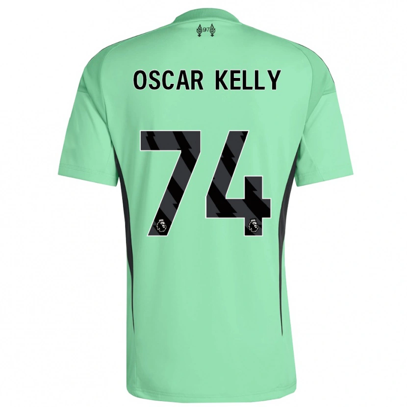 Danxen Męski Oscar Kelly #74 Akwamaryn Koszulka Bramkarska 2025/26