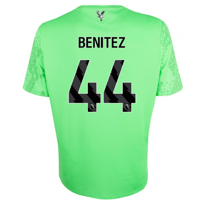 Danxen Męski Walter Benítez #44 Zielony Czarny Koszulka Bramkarska 2025/26