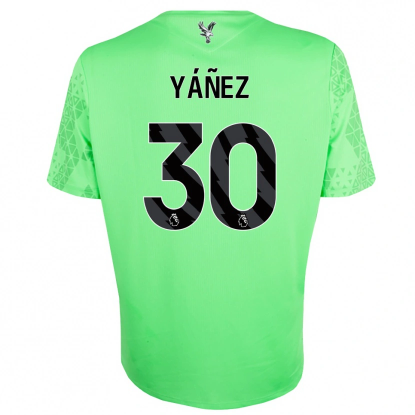 Danxen Męski Shae Yáñez #30 Zielony Czarny Koszulka Bramkarska 2025/26