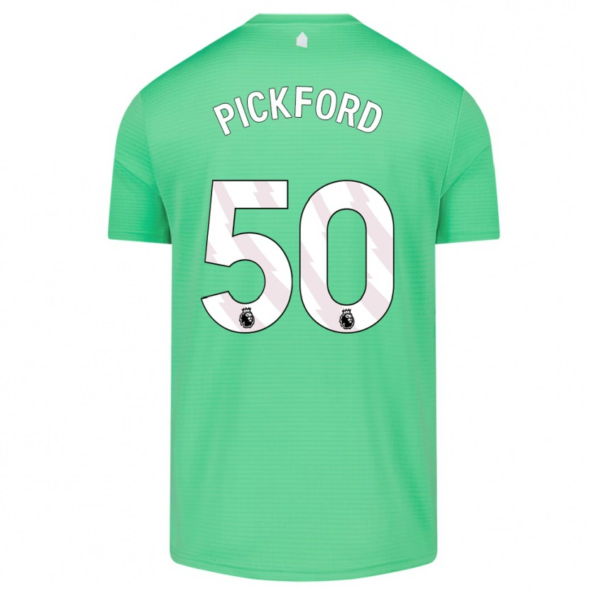 Danxen Męski George Pickford #50 Średni Zielony Koszulka Bramkarska 2025/26
