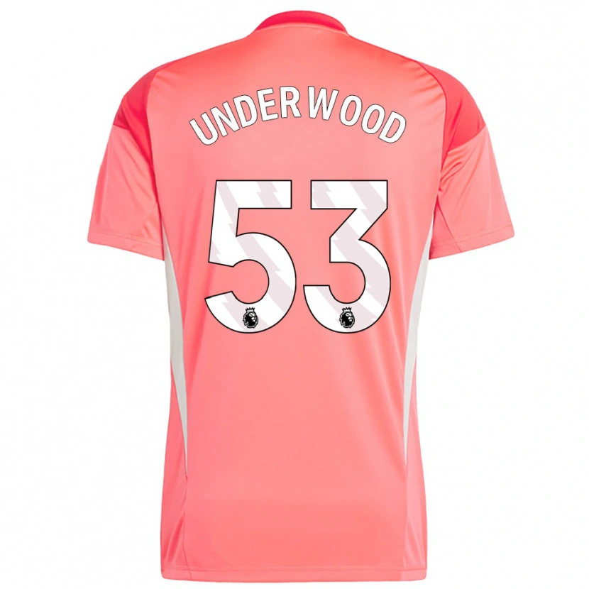 Danxen Męski Marco Underwood #53 Czerwony Biały Koszulka Bramkarska 2025/26