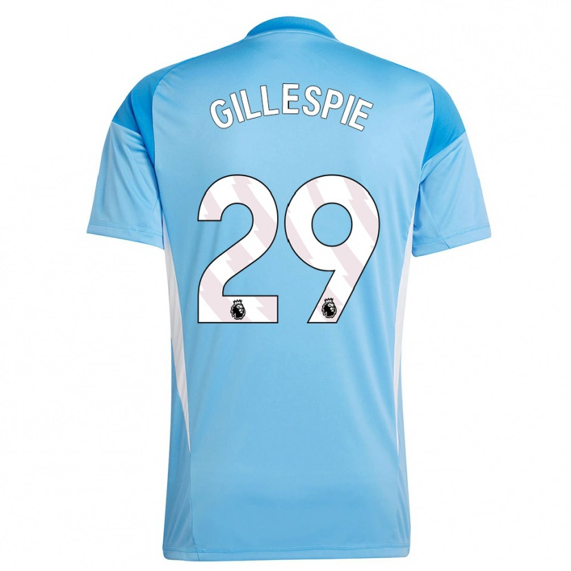 Danxen Męski Mark Gillespie #29 Niebieski Biały Koszulka Bramkarska 2025/26