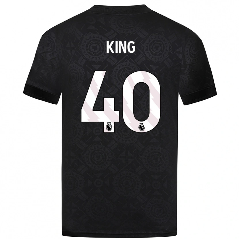 Danxen Męski Tom King #40 Czarny Biały Koszulka Bramkarska 2025/26