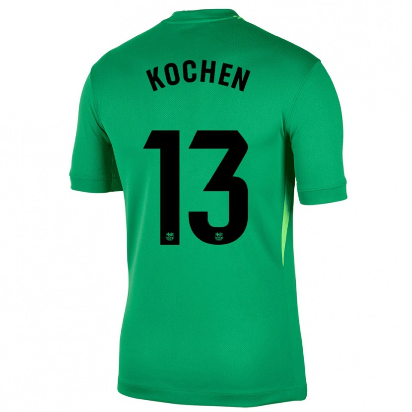 Danxen Męski Diego Kochen #13 Zielono Czarny Koszulka Bramkarska 2025/26