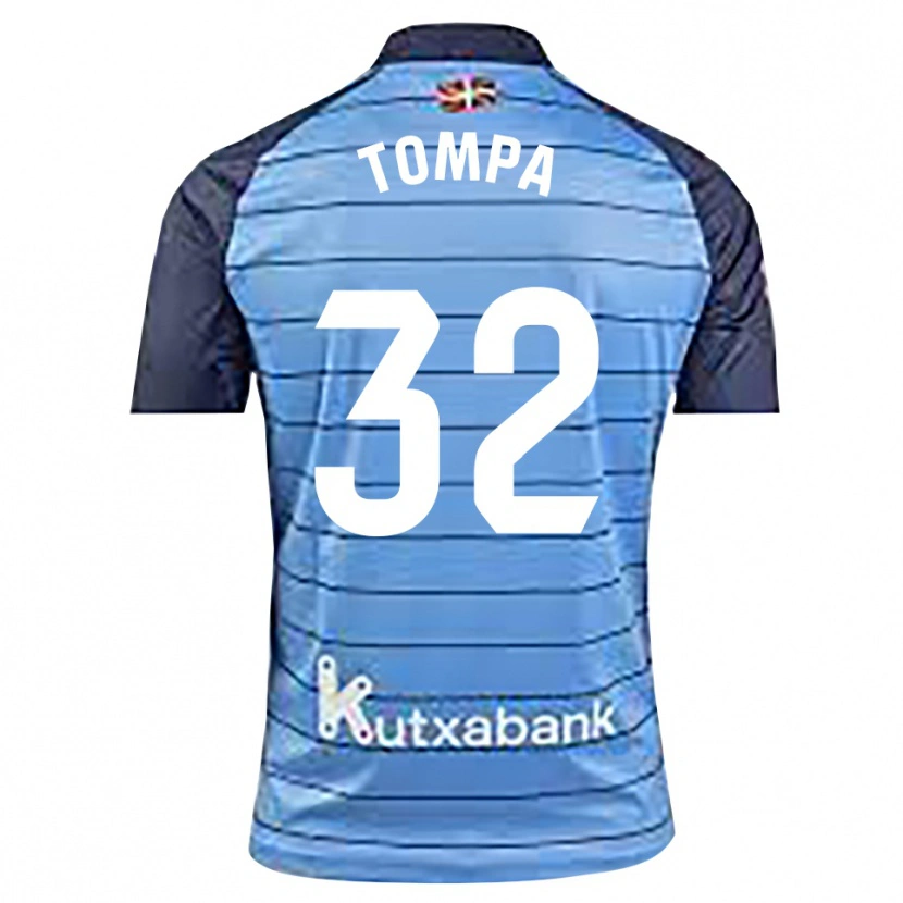 Danxen Męski Ákos Tompa #32 Granatowy Koszulka Bramkarska 2025/26