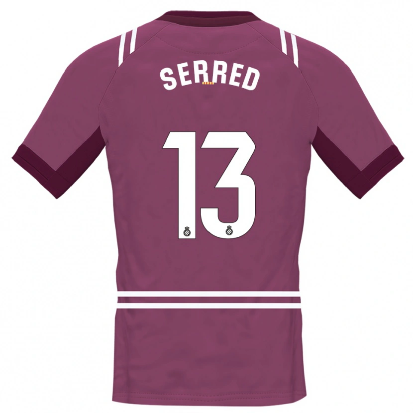 Danxen Męski Llorenç Serred #13 Bordowo Biały Koszulka Bramkarska 2025/26
