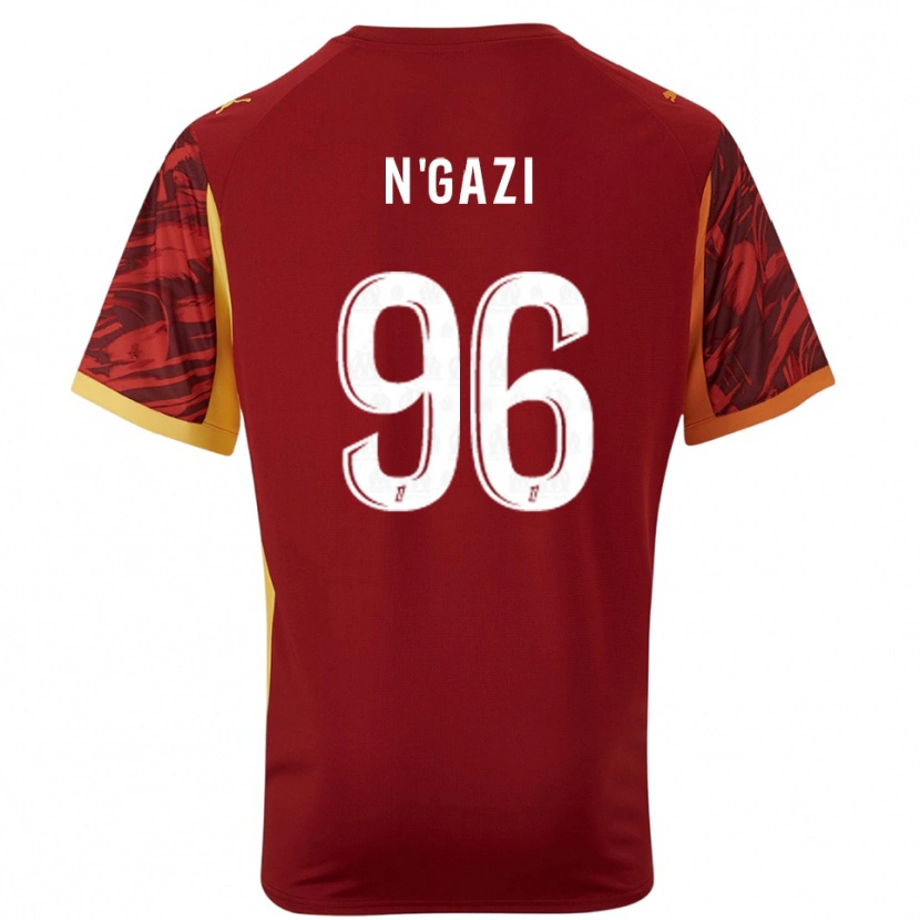 Danxen Męski Chloé N'gazi #96 Bordowo Brązowy Koszulka Bramkarska 2025/26