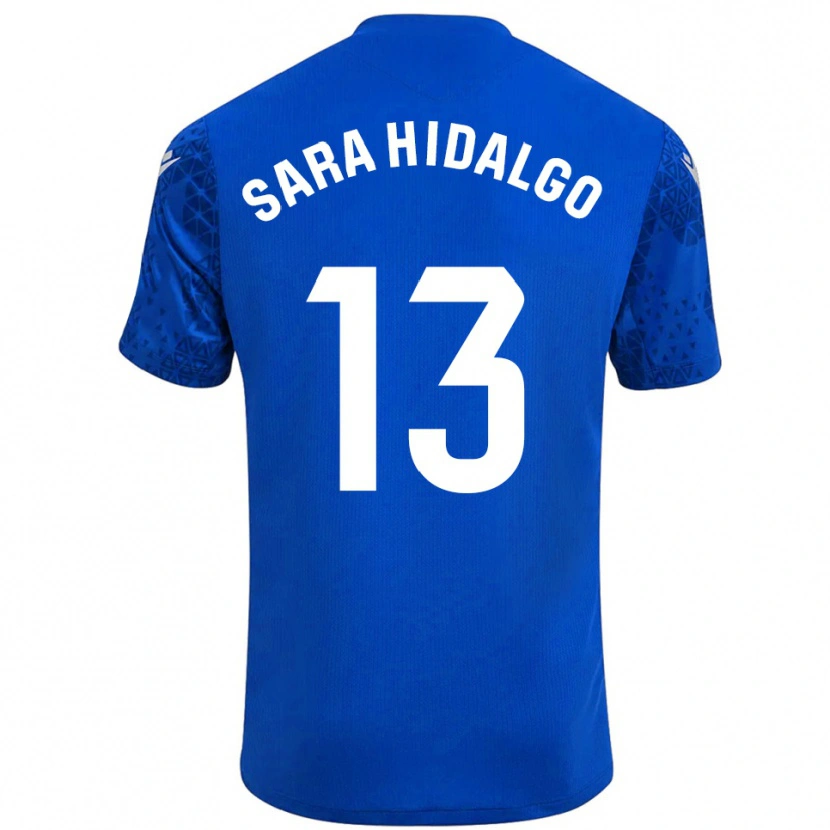 Danxen Męski Sara Hidalgo Merino #13 Niebiesko Biały Koszulka Bramkarska 2025/26
