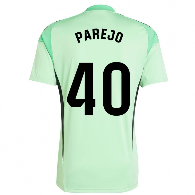 Danxen Męski Jesús Parejo #40 Jasno Pomarańczowo Czarny Koszulka Bramkarska 2025/26