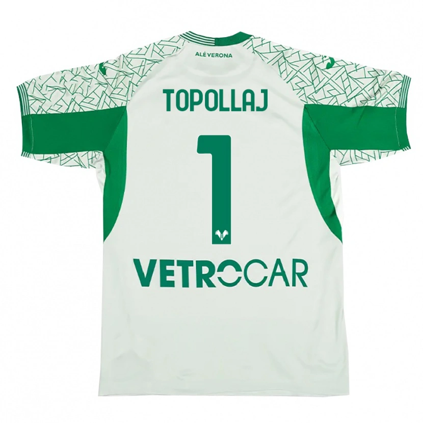 Danxen Męski Mark Topollaj #1 Zielony Czerwony Koszulka Bramkarska 2025/26