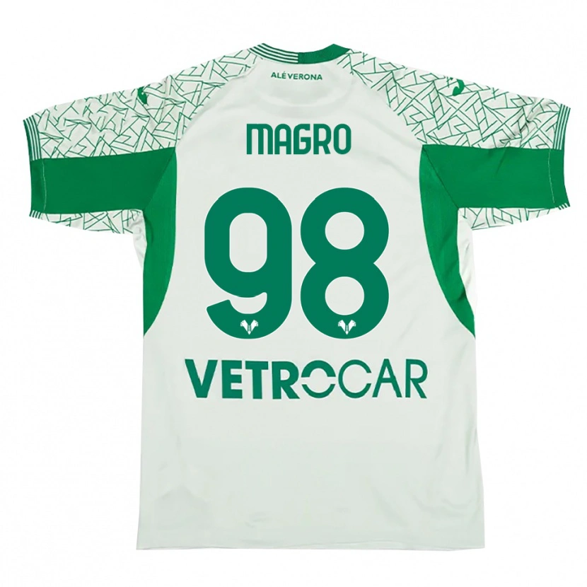 Danxen Męski Federico Magro #98 Zielony Czerwony Koszulka Bramkarska 2025/26