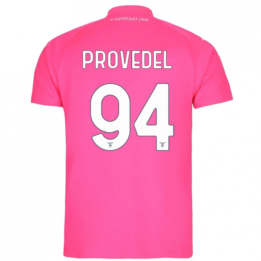 Danxen Męski Ivan Provedel #94 Głęboki Różowy Koszulka Bramkarska 2025/26