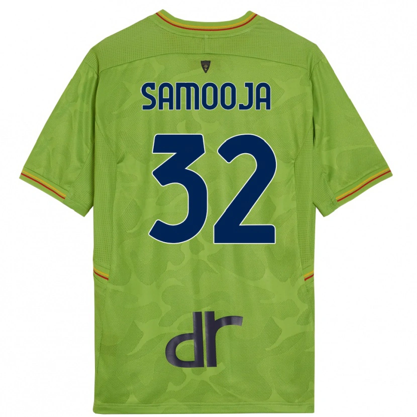 Danxen Męski Jasper Samooja #32 Leśna Zieleń Czarny Koszulka Bramkarska 2025/26