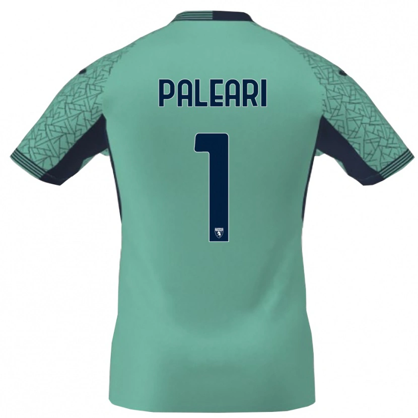 Danxen Męski Alberto Paleari #1 Błękit Laguna Koszulka Bramkarska 2025/26