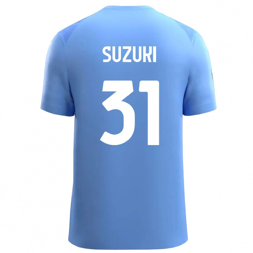 Danxen Męski Zion Suzuki #31 Błękitny Biały Koszulka Bramkarska 2025/26