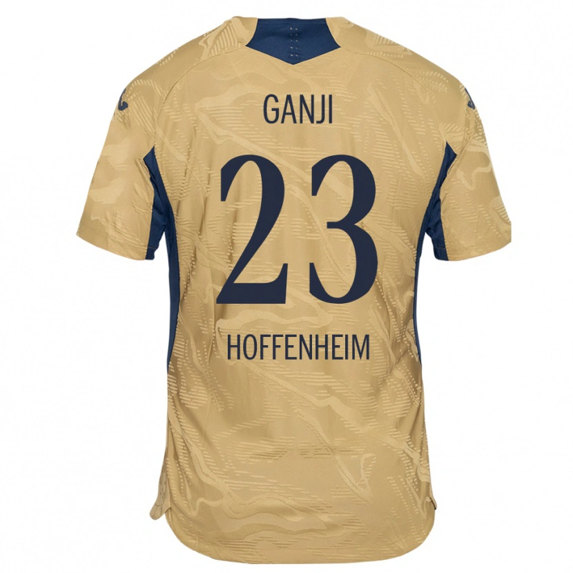 Danxen Męski Leon Ganji #23 Brązowo-Szary Czarny Koszulka Bramkarska 2025/26