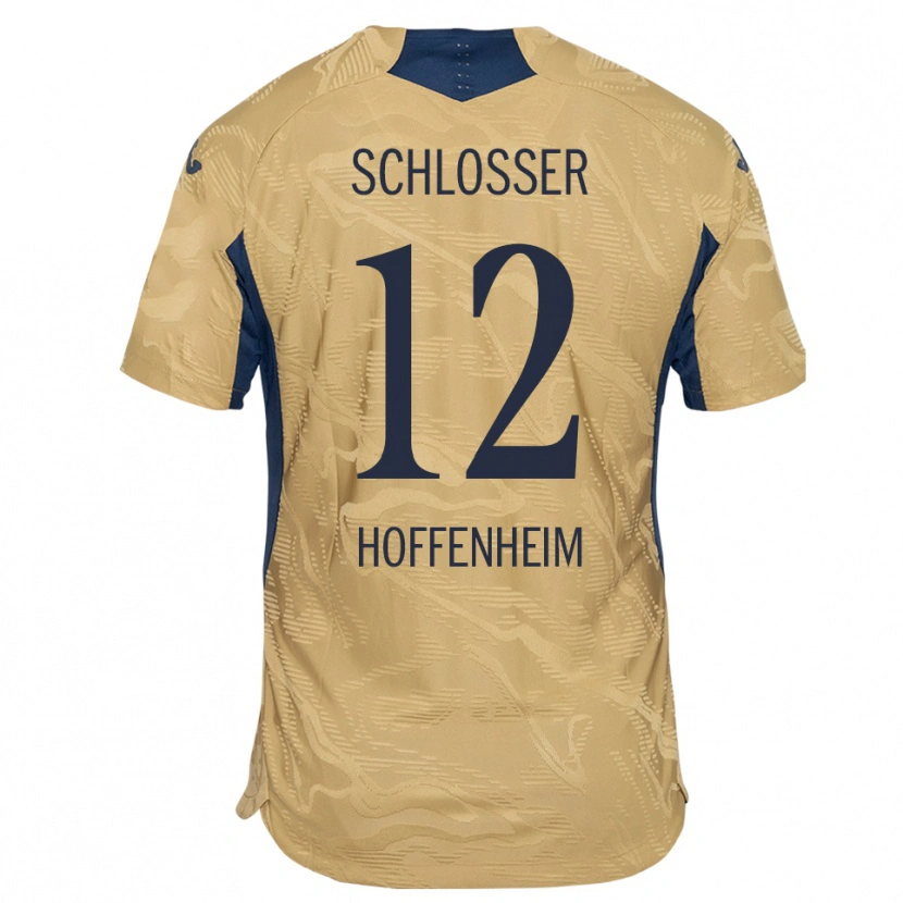 Danxen Męski Nils Schlosser #12 Brązowo-Szary Czarny Koszulka Bramkarska 2025/26