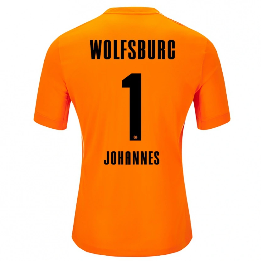 Danxen Męski Stina Johannes #1 Czerwony Czarny Koszulka Bramkarska 2025/26