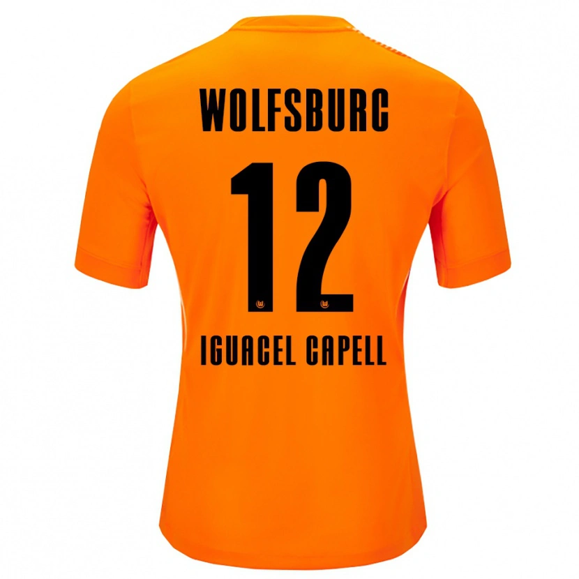 Danxen Męski Diego Iguacel Capell #12 Czerwony Czarny Koszulka Bramkarska 2025/26