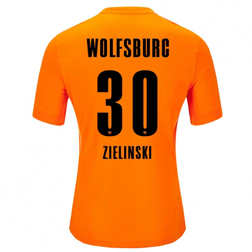 Danxen Męski Jakub Zielinski #30 Czerwony Czarny Koszulka Bramkarska 2025/26