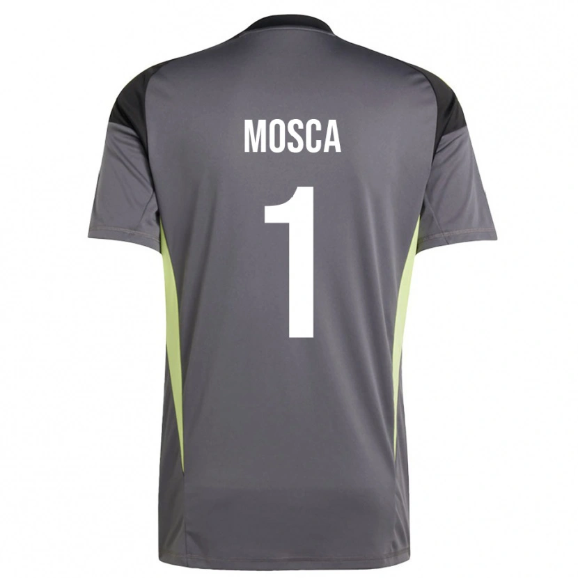 Danxen Męski Lorenzo Mosca #1 Ciemnoszary Koszulka Bramkarska 2025/26