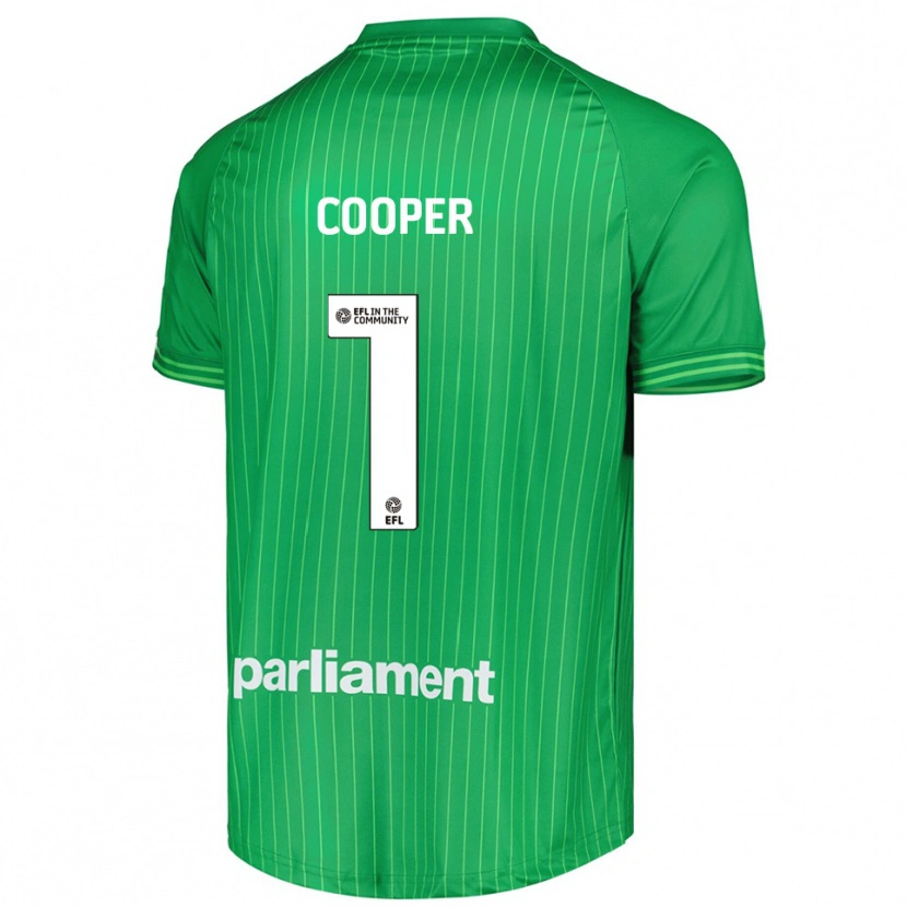 Danxen Męski Murphy Cooper #1 Jasna Zieleń Koszulka Bramkarska 2025/26