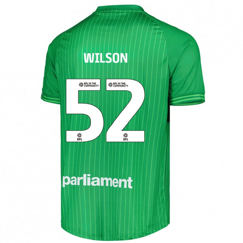 Danxen Męski Aston Wilson #52 Jasna Zieleń Koszulka Bramkarska 2025/26