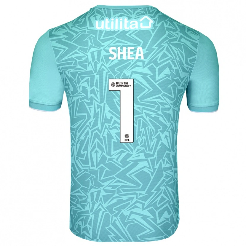 Danxen Męski James Shea #1 Jasny Błękit Koszulka Bramkarska 2025/26