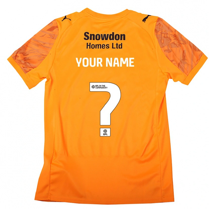 Danxen Męski Northampton Town Czarny Pomarańczowy Koszulka Bramkarska 2025/26