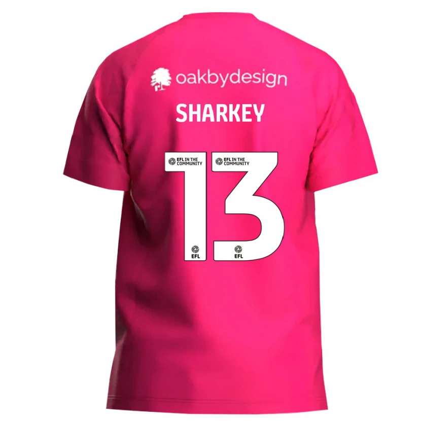 Danxen Męski Toby Sharkey #13 Magenta Koszulka Bramkarska 2025/26