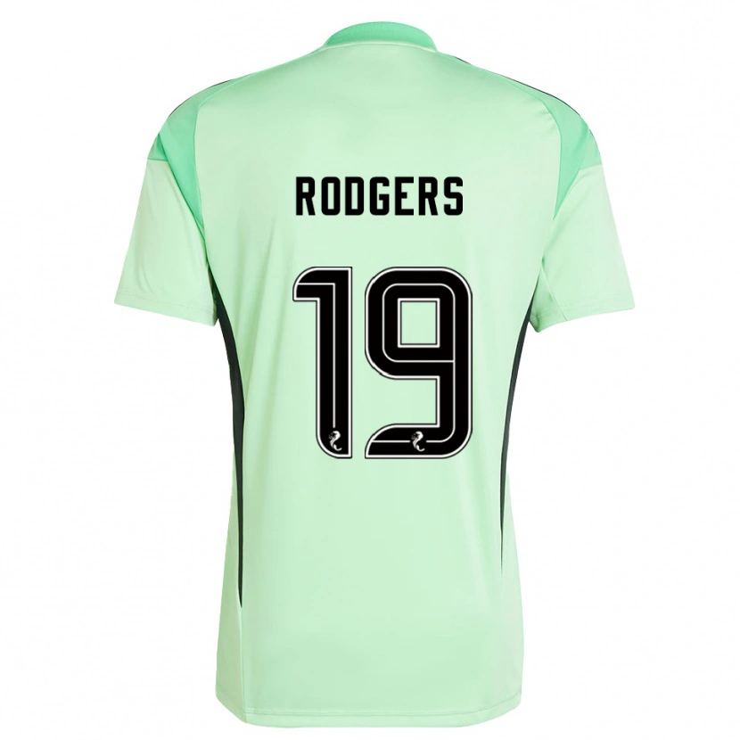 Danxen Męski Lisa Rodgers #19 Czarny Jasny Zielony Koszulka Bramkarska 2025/26