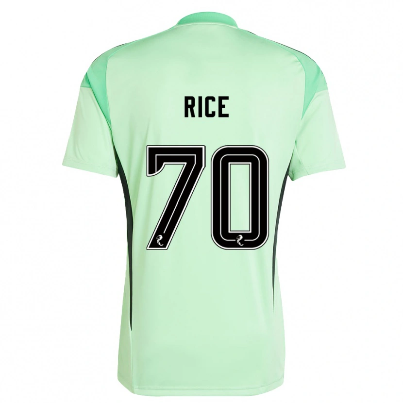 Danxen Męski Aidan Rice #70 Czarny Jasny Zielony Koszulka Bramkarska 2025/26