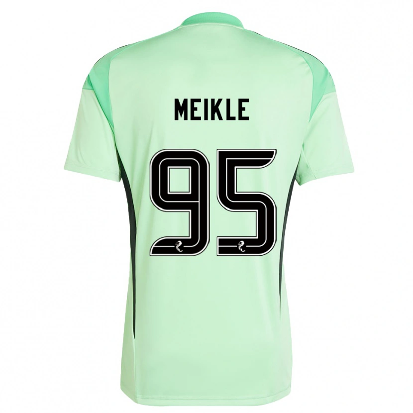 Danxen Męski Corey Shaw #95 Czarny Jasny Zielony Koszulka Bramkarska 2025/26
