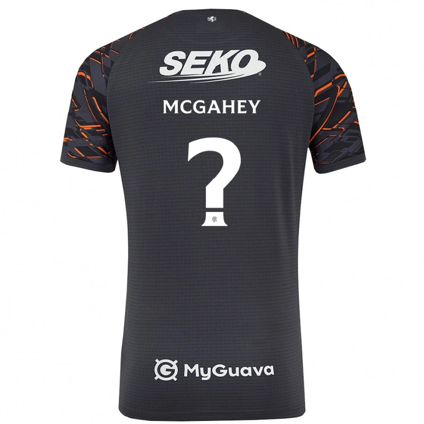 Danxen Męski Lewis McGahey #0 Ciemny Szary Koszulka Bramkarska 2025/26