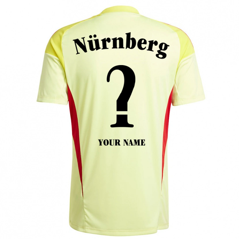 Danxen Męski 1. FC Nürnberg Żółty Czarny Koszulka Bramkarska 2025/26