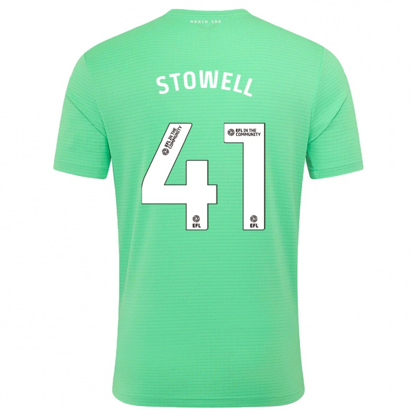 Danxen Męski Li-Bau Stowell #41 Pastelowy Turkus Koszulka Bramkarska 2025/26