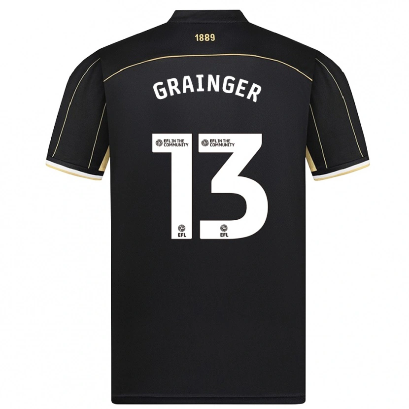 Danxen Męski Benjamin Grainger #13 Czarno-Brązowy Koszulka Bramkarska 2025/26