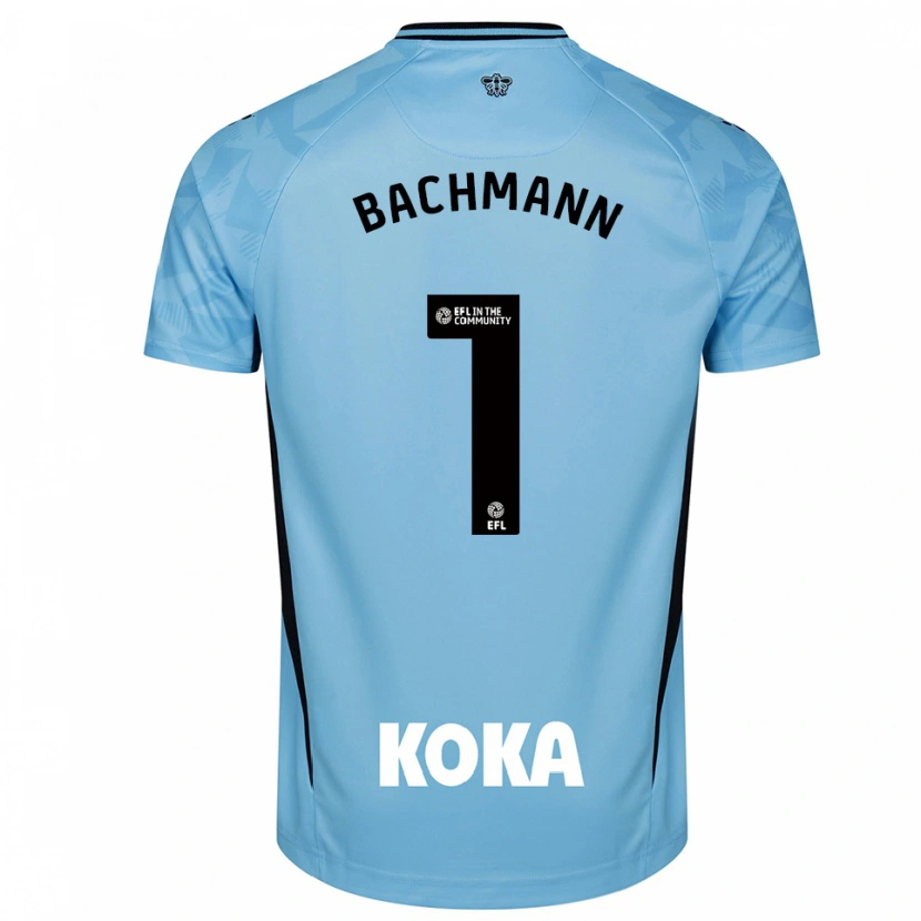Danxen Męski Daniel Bachmann #1 Jasny Błękit Koszulka Bramkarska 2025/26