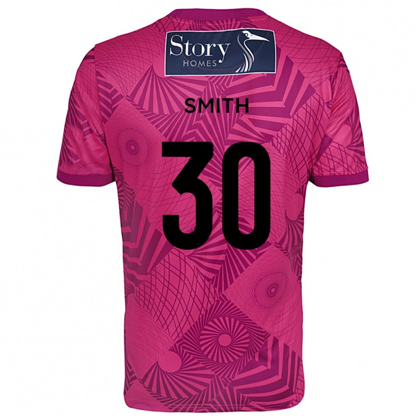 Danxen Męski Jude Smith #30 Fioletowo-Magentowy Koszulka Bramkarska 2025/26