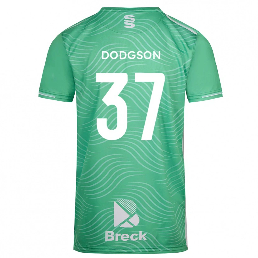 Danxen Męski Ewan Dodgson #37 Turkusowy Średni Koszulka Bramkarska 2025/26