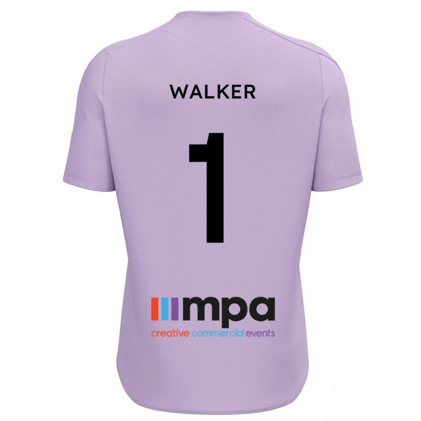 Danxen Męski Laurie Walker #1 Fioletowy I Czarny Koszulka Bramkarska 2025/26