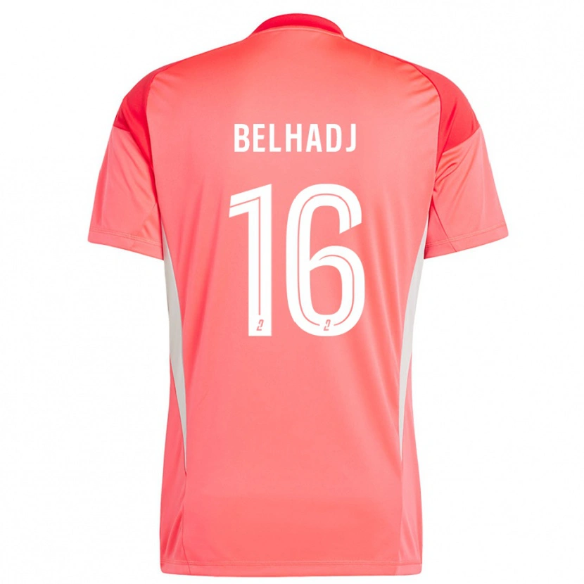 Danxen Męski Féerine Belhadj #16 Jasny Pomarańczowy Koszulka Bramkarska 2025/26