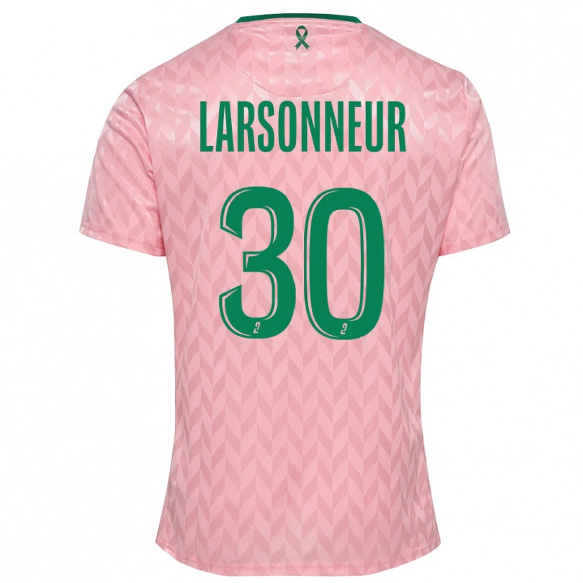 Danxen Męski Gautier Larsonneur #30 Różowo-Zielony Koszulka Bramkarska 2025/26