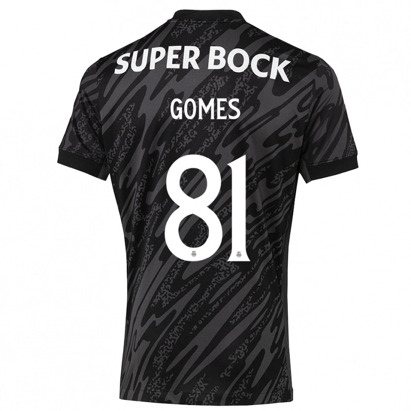 Danxen Męski Salvador Gomes #81 Szary Czarny Biały Koszulka Bramkarska 2025/26