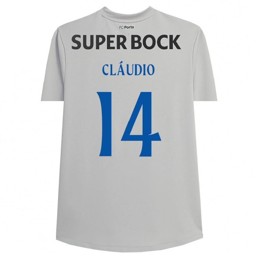 Danxen Męski Cláudio Ramos #14 Jasnoszary Czarny Koszulka Bramkarska 2025/26