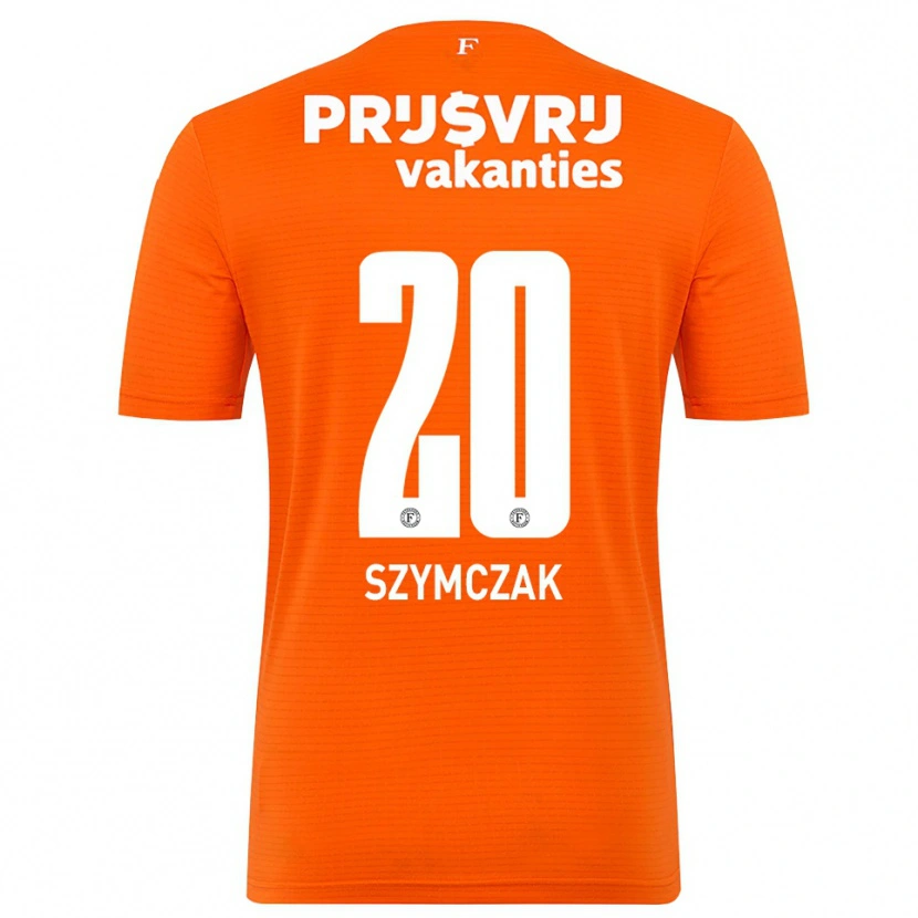 Danxen Męski Oliwia Szymczak #20 Pomarańczowy Czarny Koszulka Bramkarska 2025/26